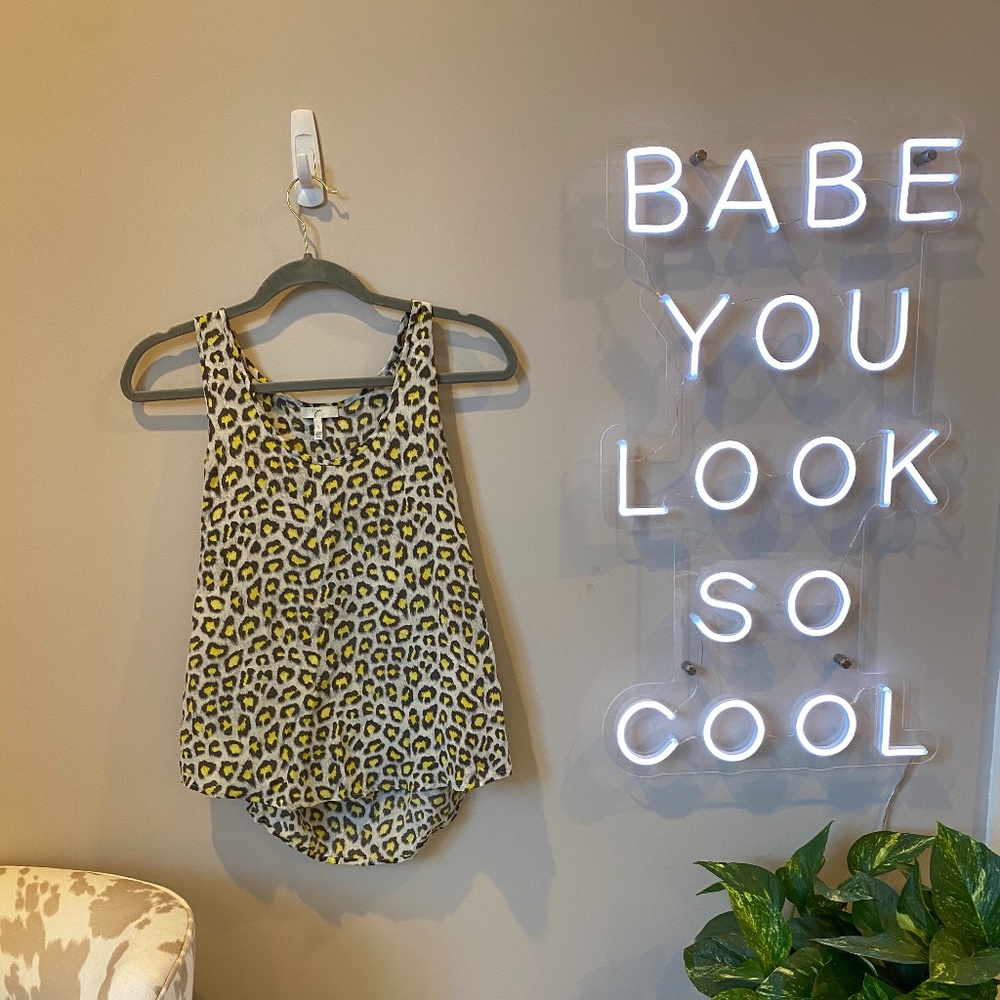 Jose Cheetah Print Tank